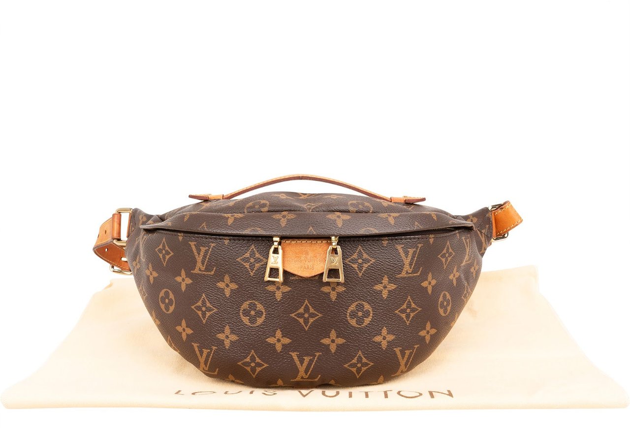 Louis Vuitton Monogram Canvas Bumbag Crossbody Bag Bruin