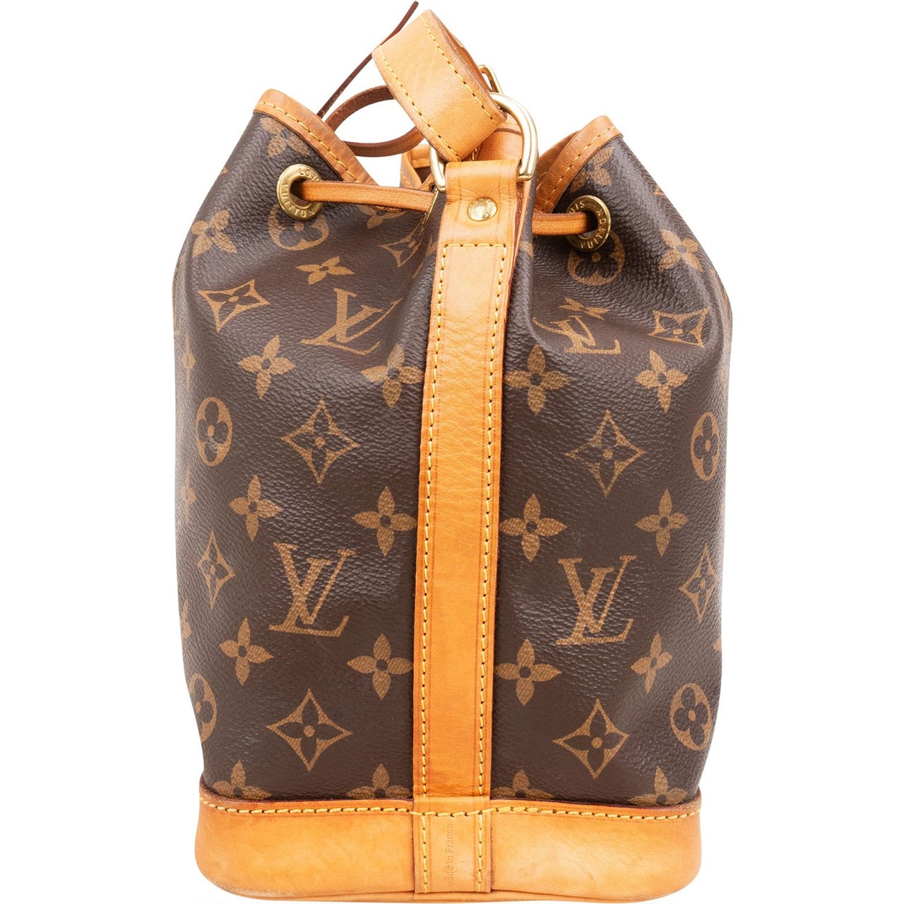 Louis Vuitton Monogram Canvas Sac Noé BB Crossbody Bag Bruin