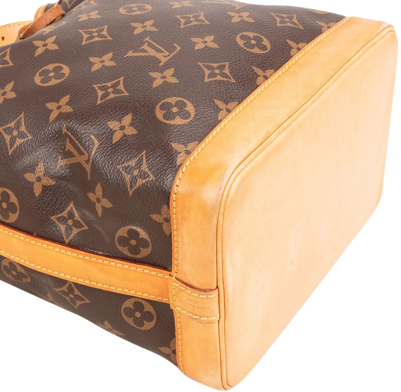 Louis Vuitton Monogram Canvas Sac Noé BB Crossbody Bag Bruin