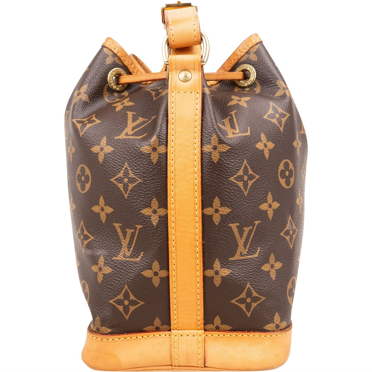 Louis Vuitton Monogram Canvas Sac Noé BB Crossbody Bag Bruin