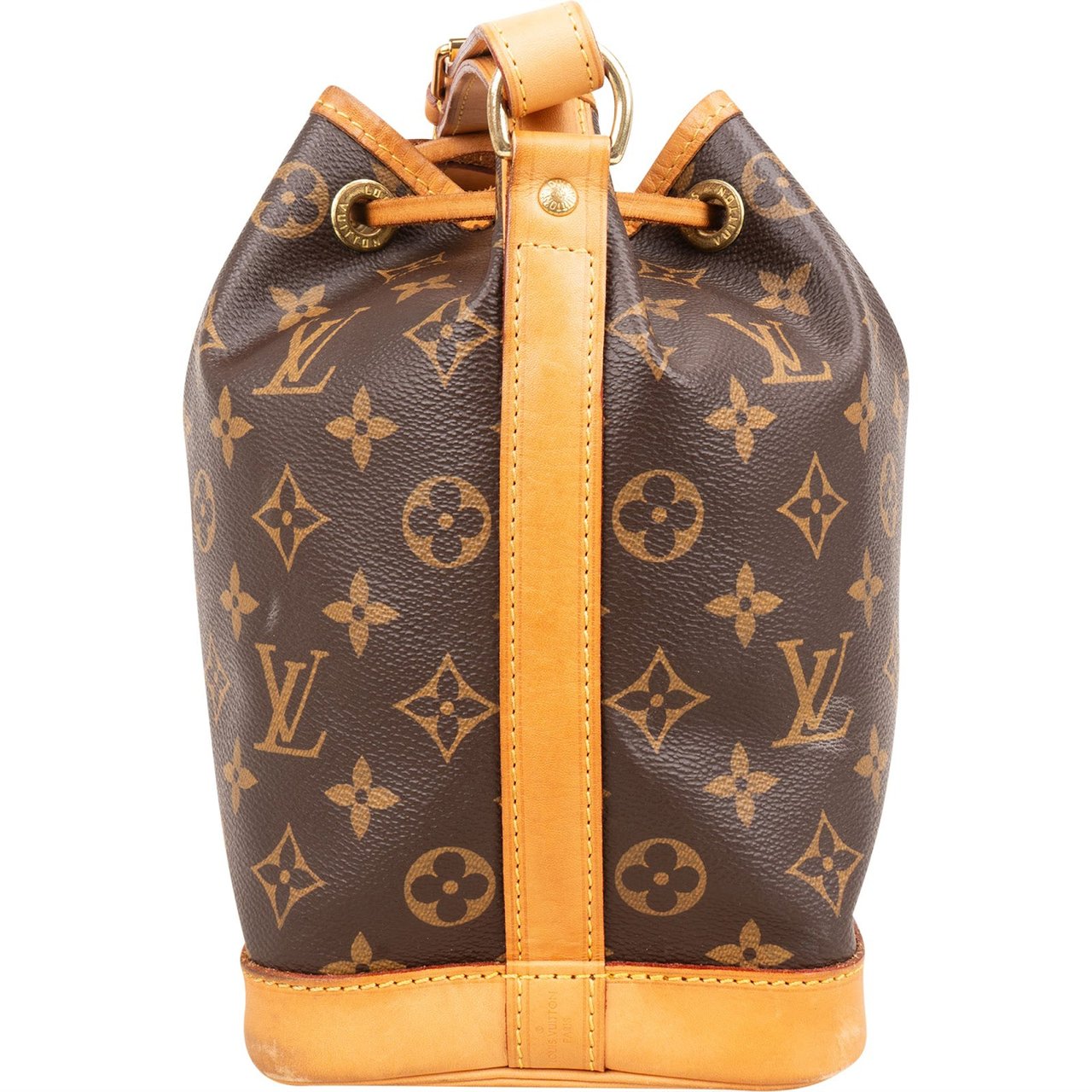 Louis Vuitton Monogram Canvas Sac Noé BB Crossbody Bag Bruin
