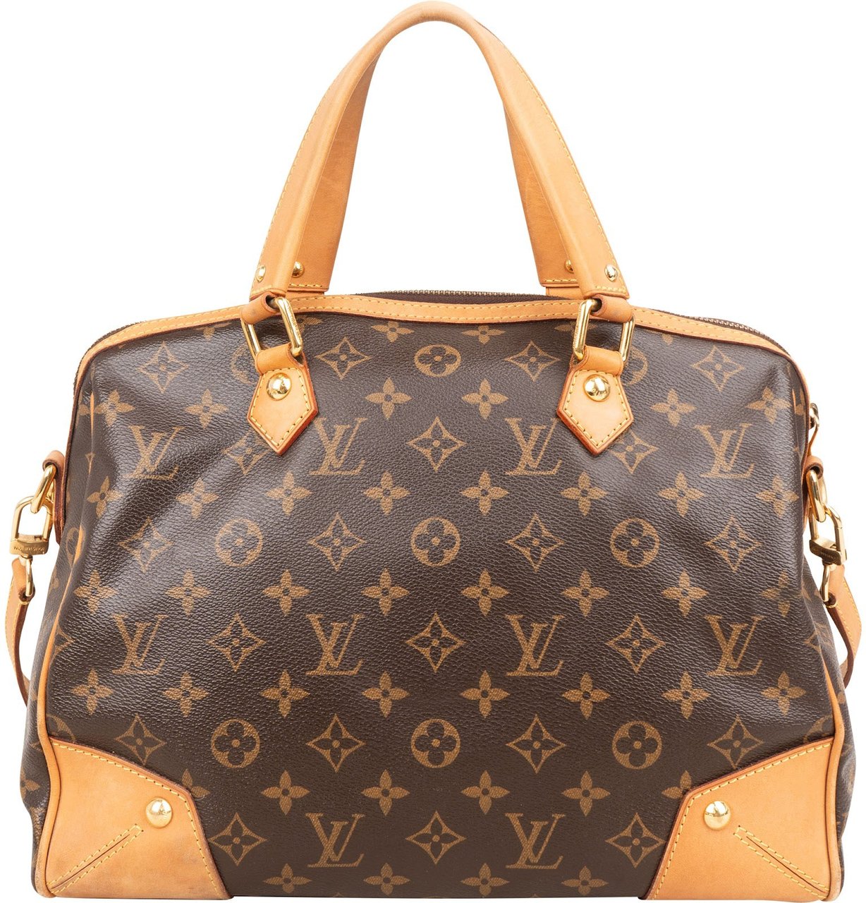Louis Vuitton Monogram Canvas Retiro PM Handbag Bruin