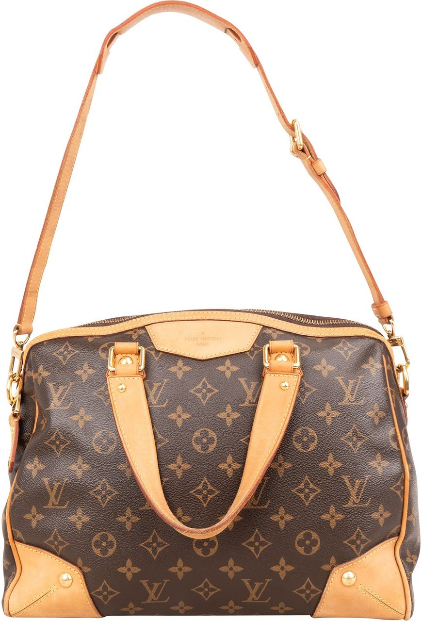 Louis Vuitton Monogram Canvas Retiro PM Handbag Bruin