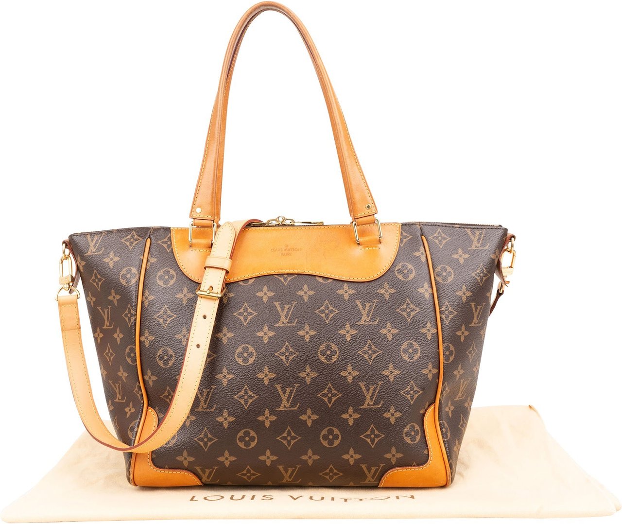 Louis Vuitton Monogram Canvas NM Estrela Shoulder Bag Bruin