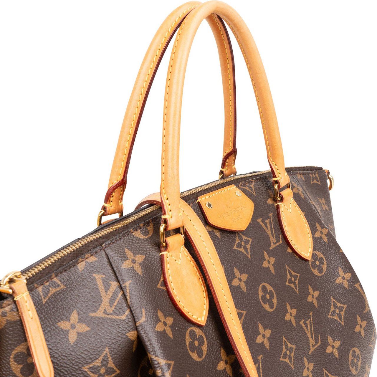 Louis Vuitton Monogram Canvas Turenne MM Handbag Bruin