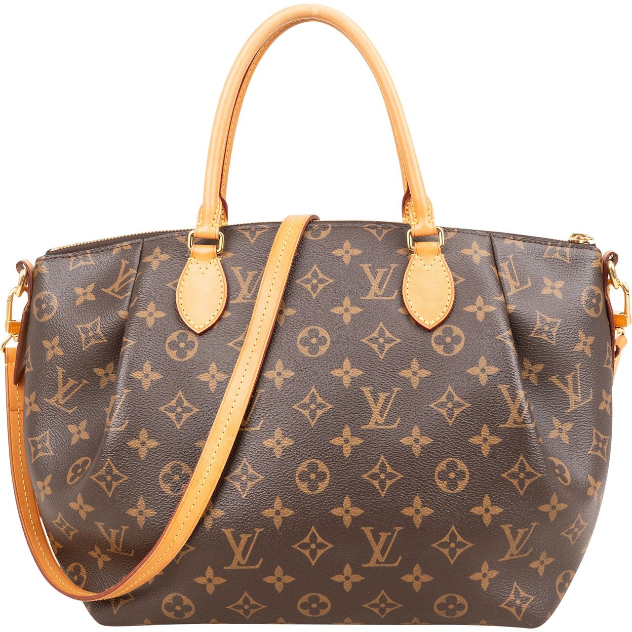 Louis Vuitton Monogram Canvas Turenne MM Handbag Bruin