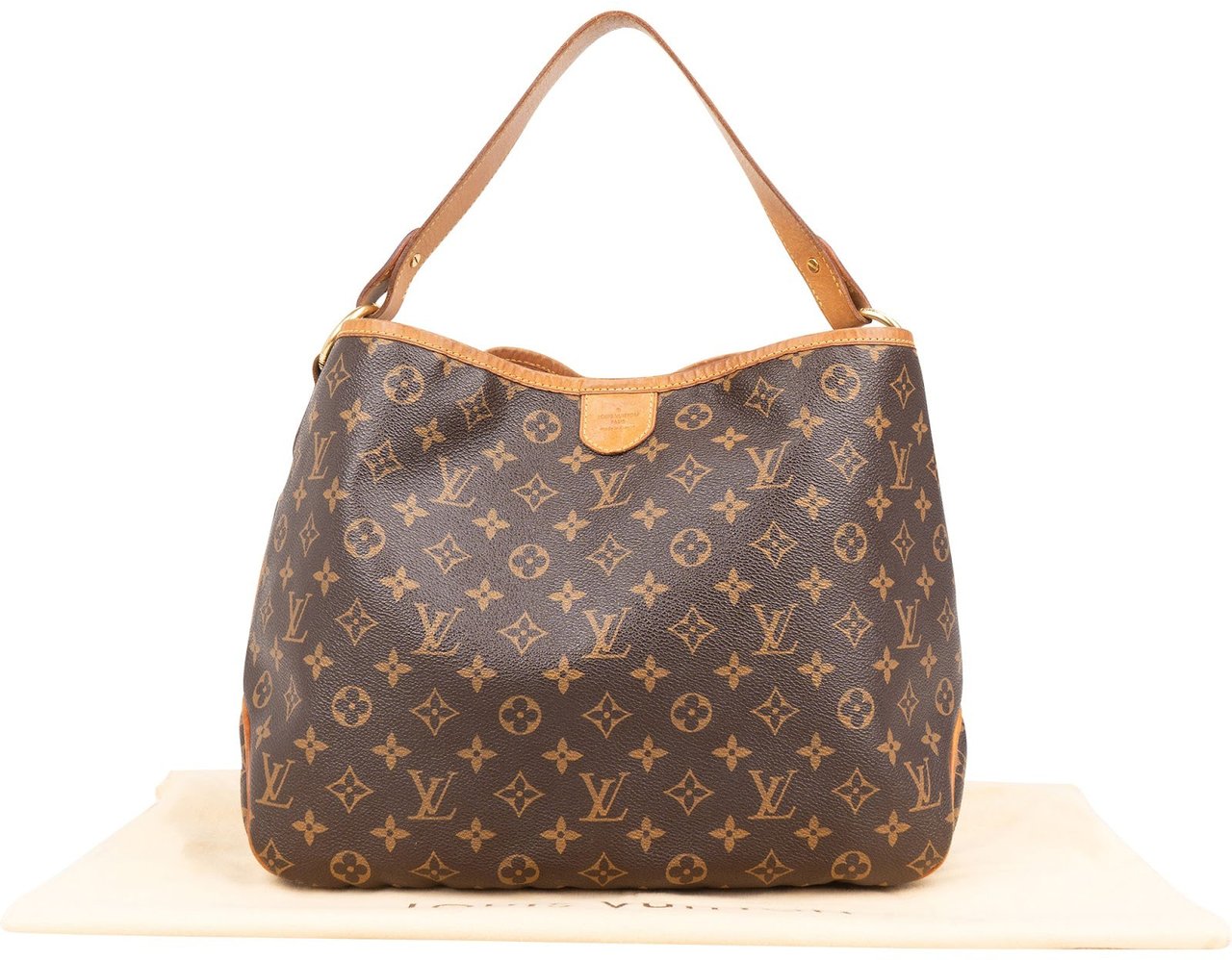 Louis Vuitton Monogram Canvas Delightful PM Shoulder Bag Bruin