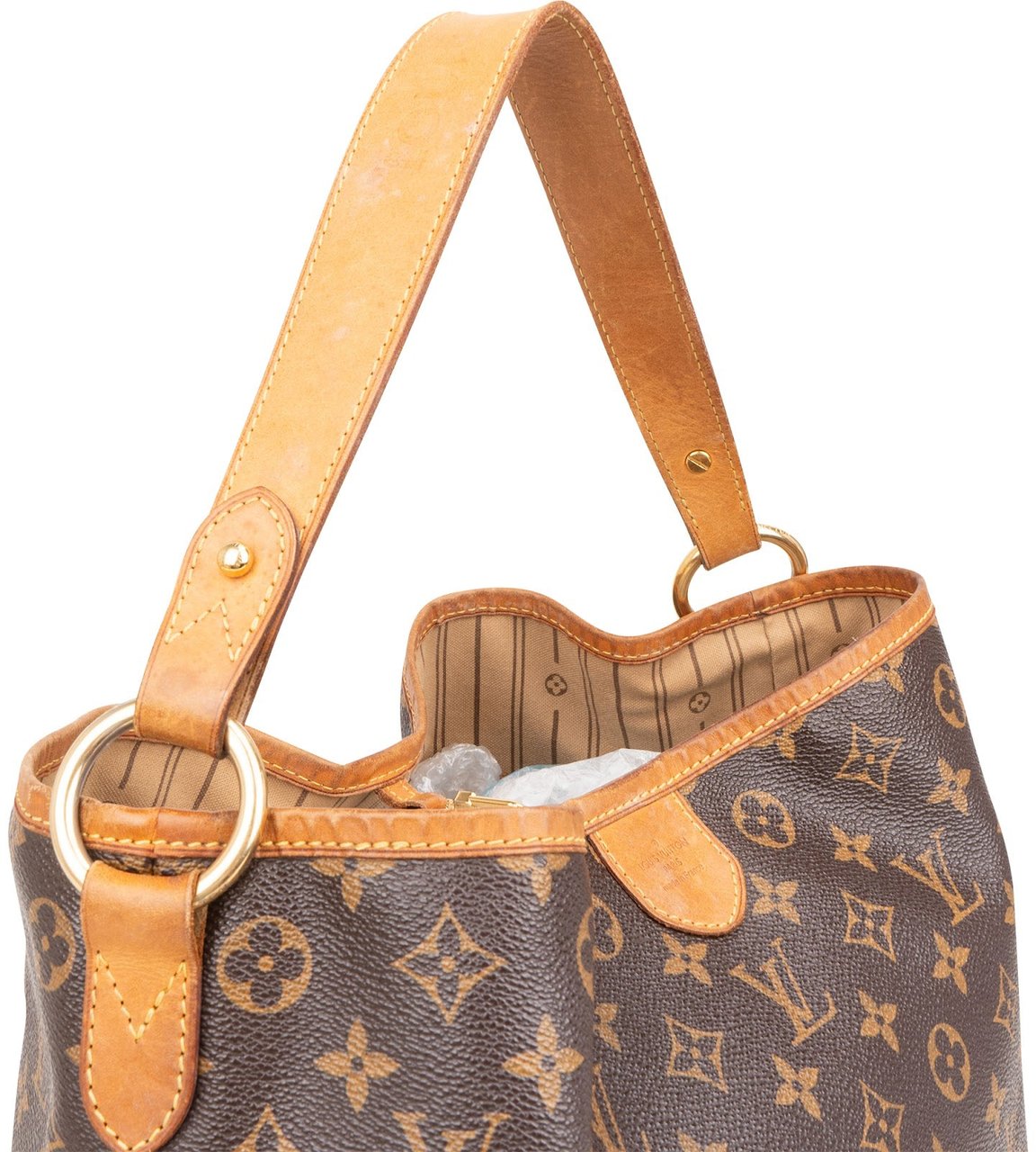 Louis Vuitton Monogram Canvas Delightful PM Shoulder Bag Bruin