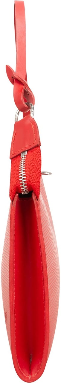 Louis Vuitton Red Epi Leather Pochette Accessoires Handbag Rood