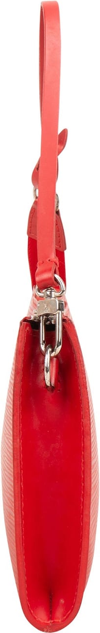 Louis Vuitton Red Epi Leather Pochette Accessoires Handbag Rood