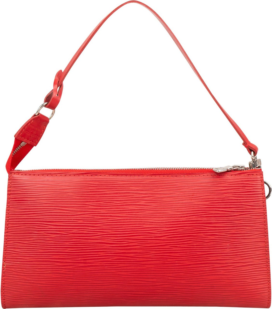 Louis Vuitton Red Epi Leather Pochette Accessoires Handbag Rood