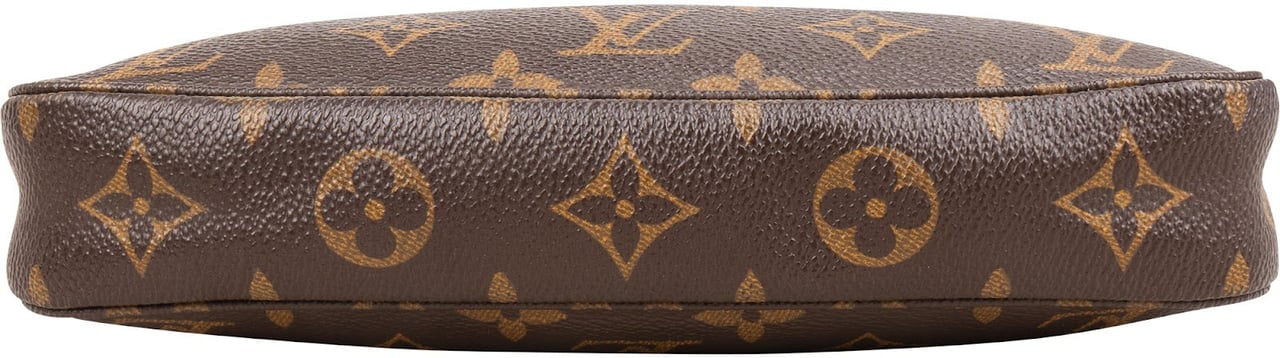 Louis Vuitton Monogram Canvas Pochette Accessoires Handbag Bruin