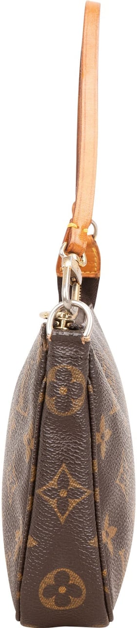 Louis Vuitton Monogram Canvas Pochette Accessoires Handbag Bruin