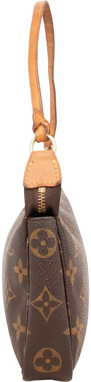 Louis Vuitton Monogram Canvas Pochette Accessoires Handbag Bruin