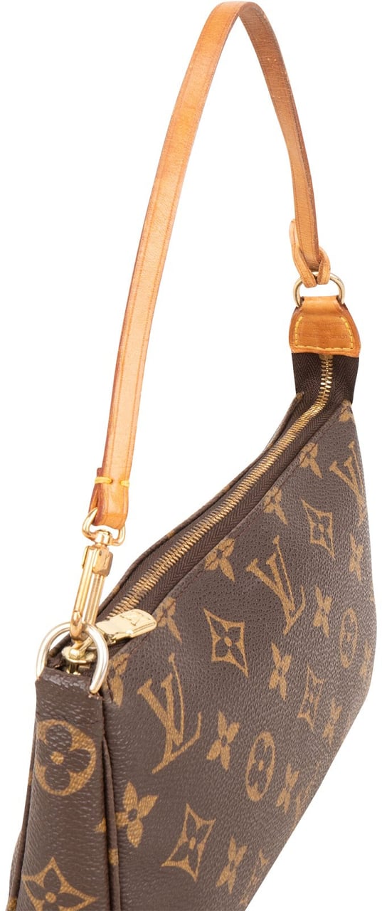 Louis Vuitton Monogram Canvas Pochette Accessoires Handbag Bruin