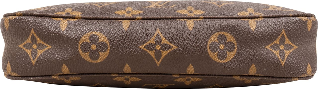 Louis Vuitton Monogram Canvas Pochette Accessoires Handbag Bruin