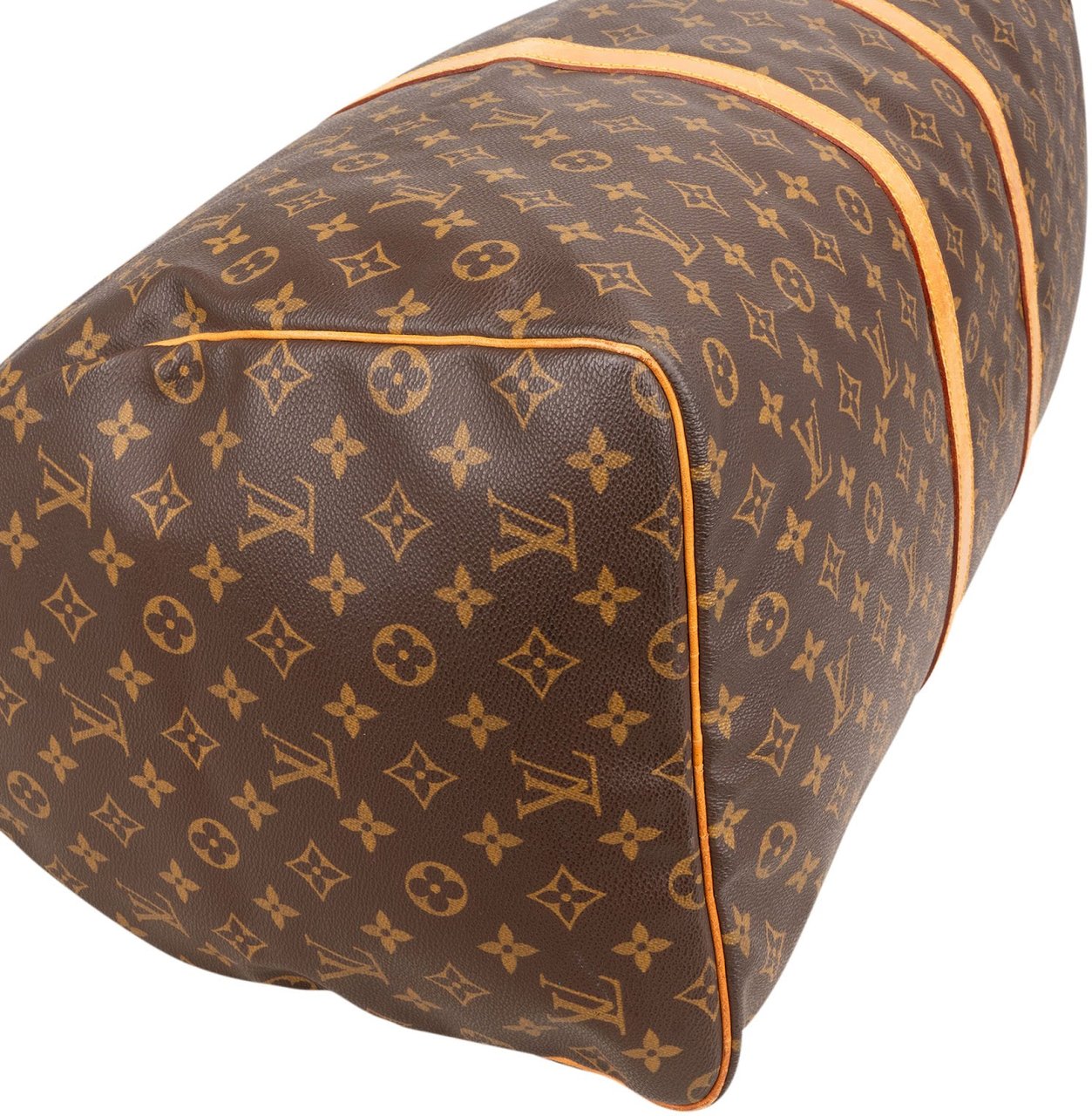 Louis Vuitton Monogram Canvas Keepall 60 Travel Bag Bruin