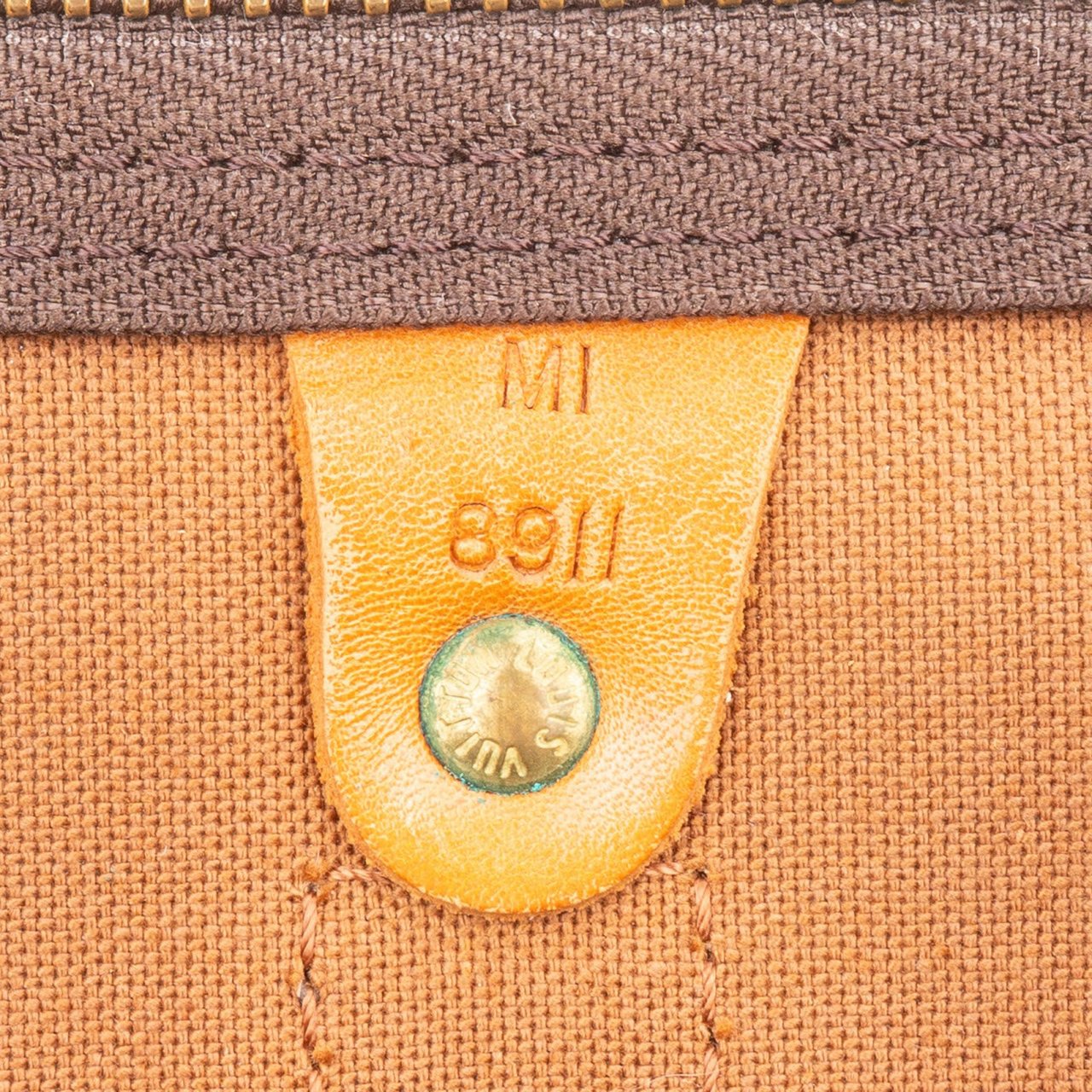 Louis Vuitton Monogram Canvas Keepall 60 Travel Bag Bruin