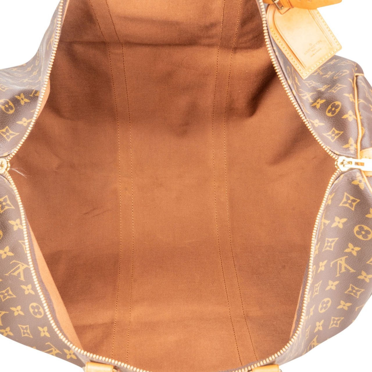 Louis Vuitton Monogram Canvas Keepall 60 Travel Bag Bruin