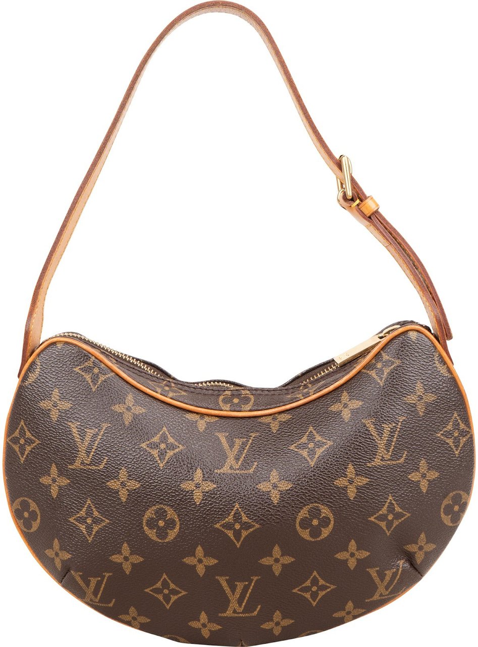 Louis Vuitton Monogram Canvas Croissant PM Shoulder Bag Bruin