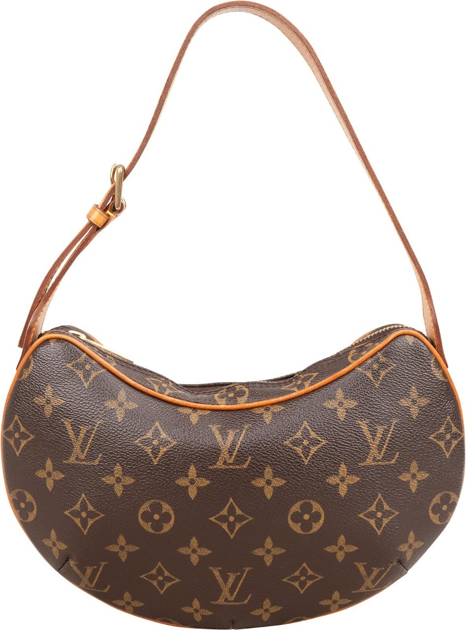 Louis Vuitton Monogram Canvas Croissant PM Shoulder Bag Bruin