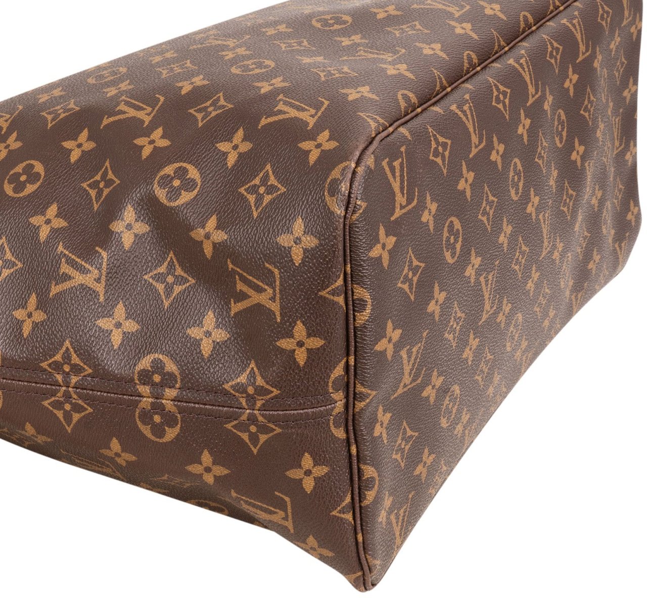 Louis Vuitton Monogram Canvas Neverfull GM Shoulder Bag (M.A) Bruin