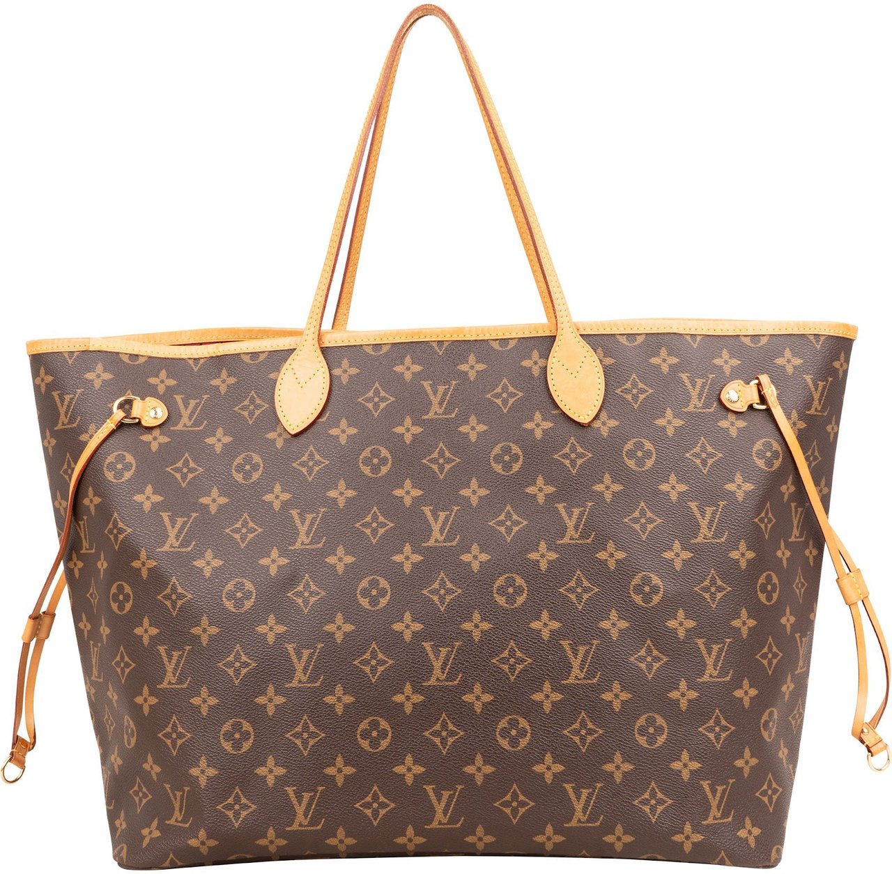Louis Vuitton Monogram Canvas Neverfull GM Shoulder Bag (M.A) Bruin