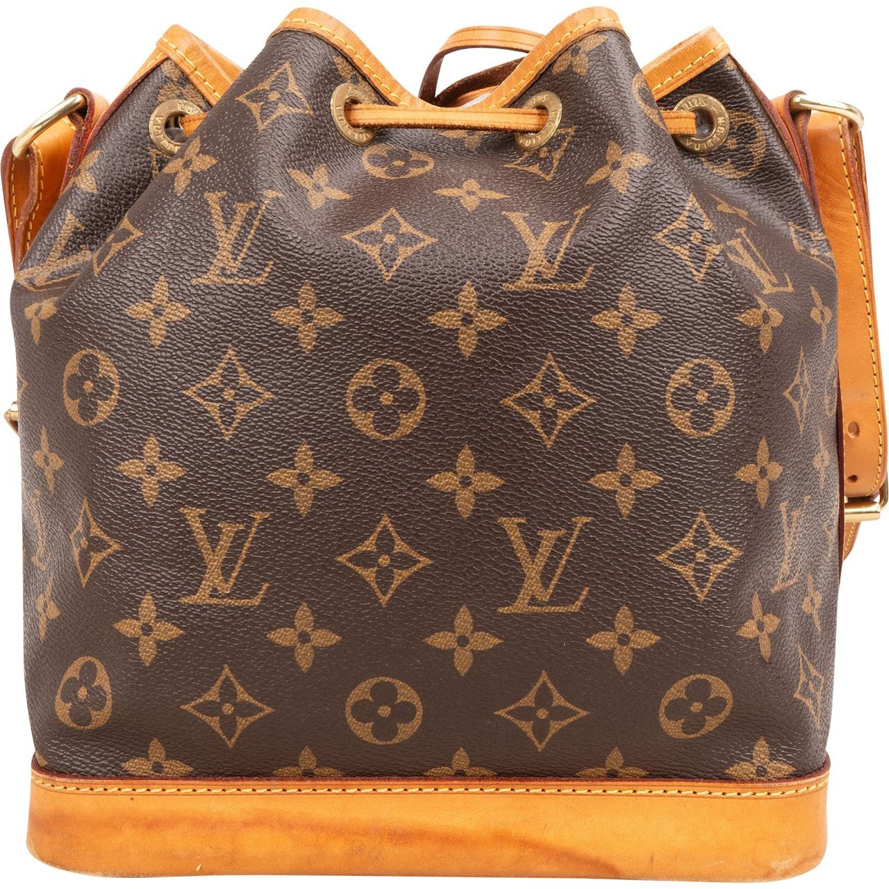 Louis Vuitton Monogram Canvas Sac Noe BB Crossbody Bag Bruin
