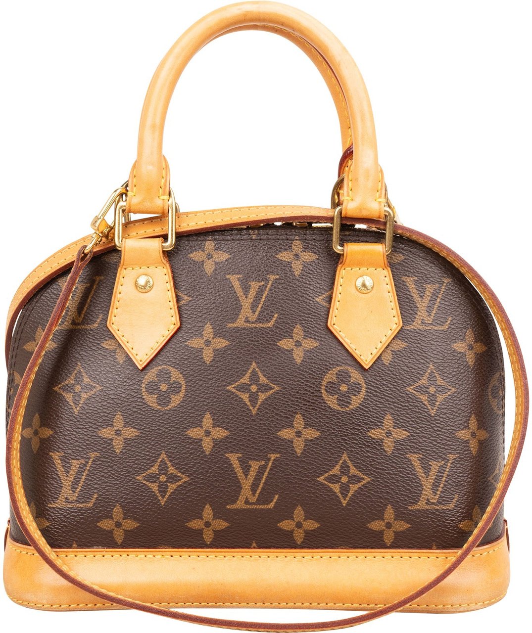 Louis Vuitton Monogram Canvas Alma BB Handbag Bruin