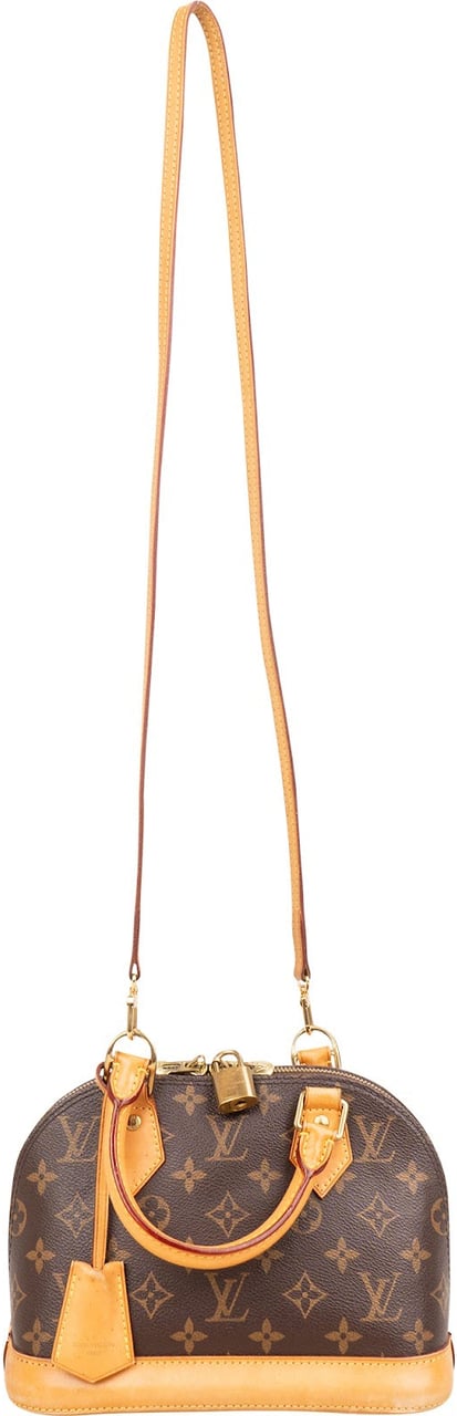Louis Vuitton Monogram Canvas Alma BB Handbag Bruin