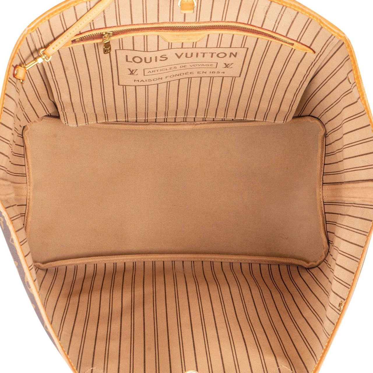 Louis Vuitton Monogram Canvas Neverfull GM Shoulder Bag Bruin