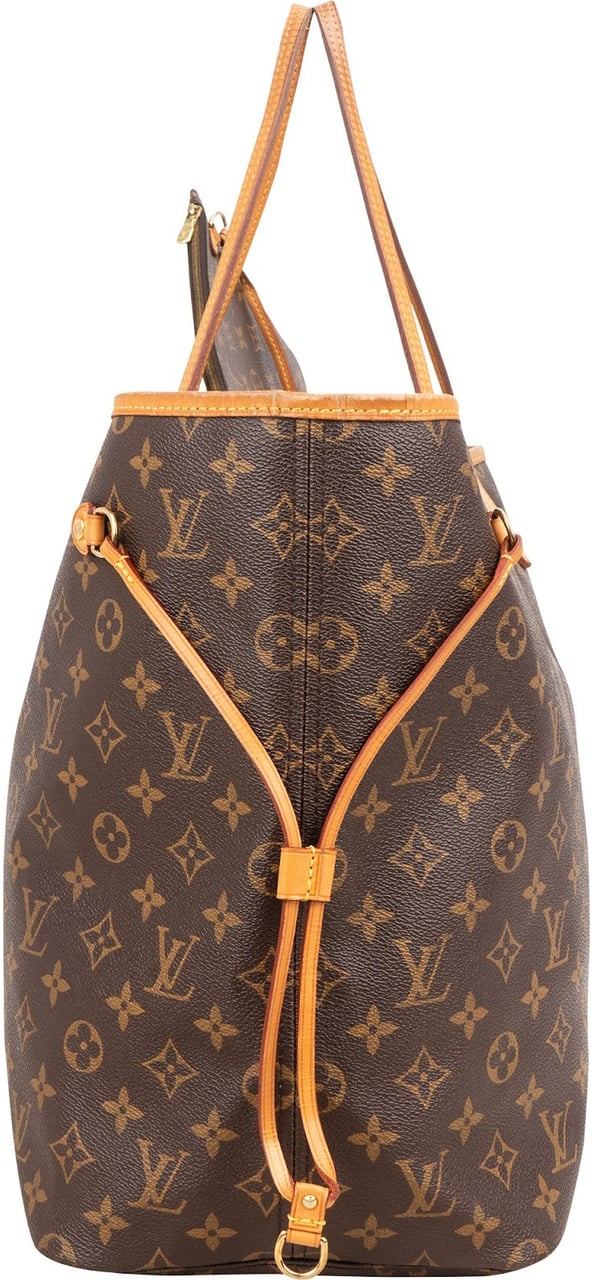 Louis Vuitton Monogram Canvas Neverfull GM Shoulder Bag Bruin