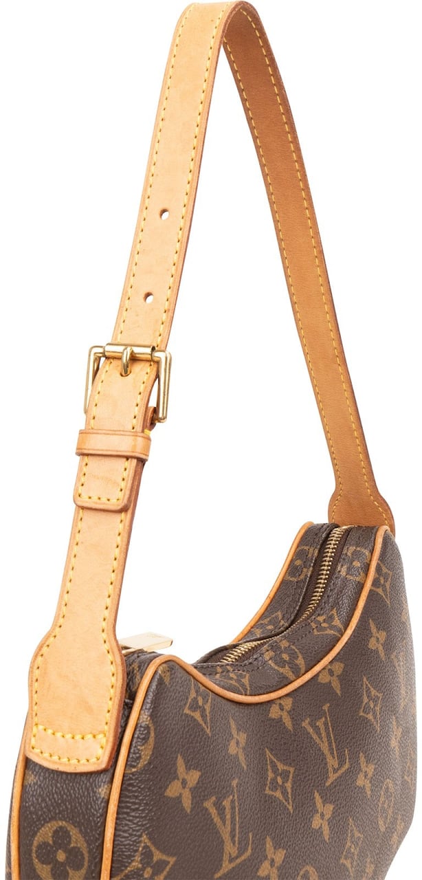 Louis Vuitton Monogram Canvas Croissant PM Shoulder Bag Bruin