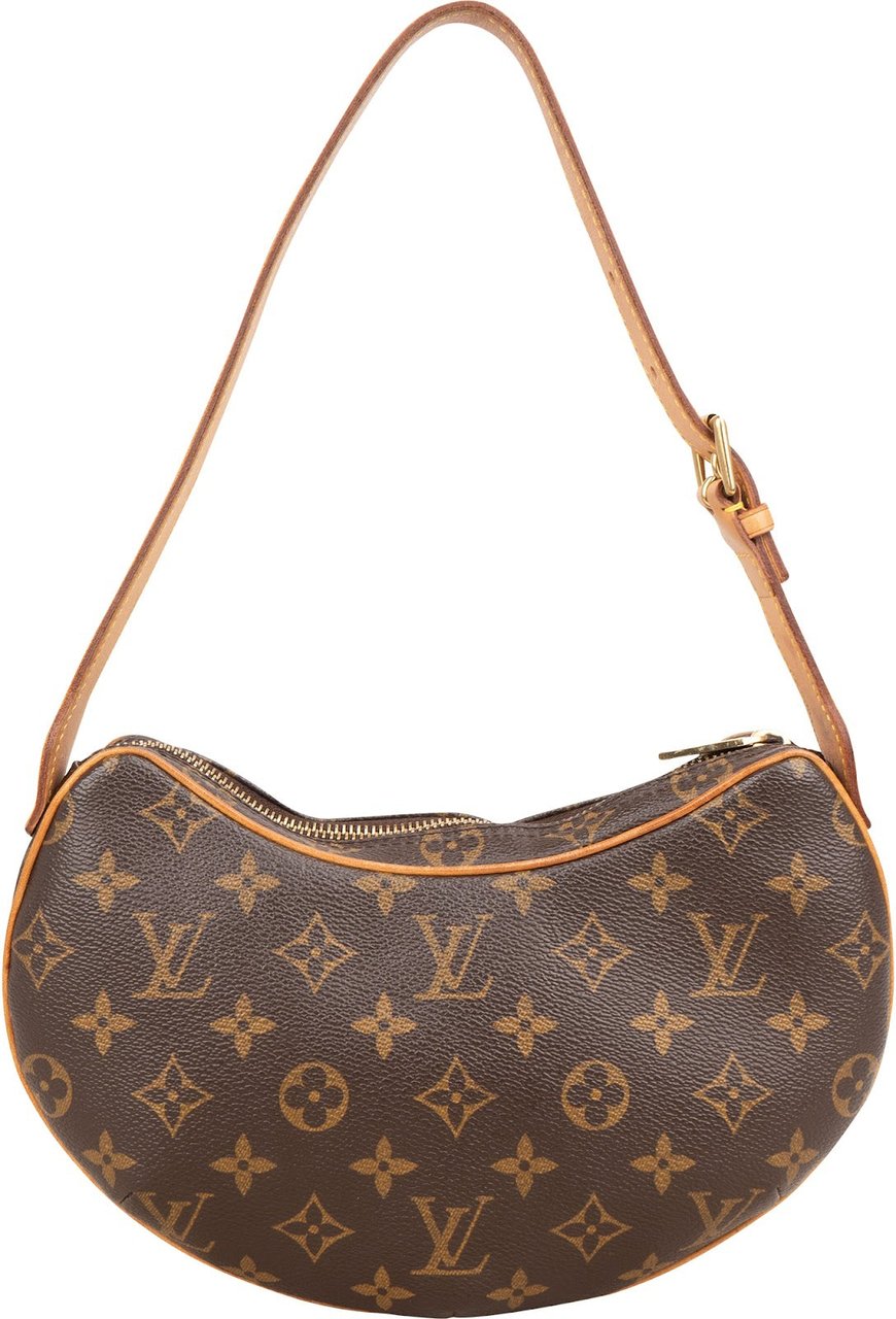 Louis Vuitton Monogram Canvas Croissant PM Shoulder Bag Bruin