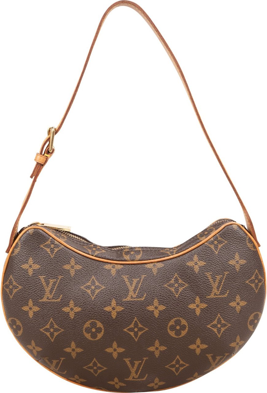 Louis Vuitton Monogram Canvas Croissant PM Shoulder Bag Bruin