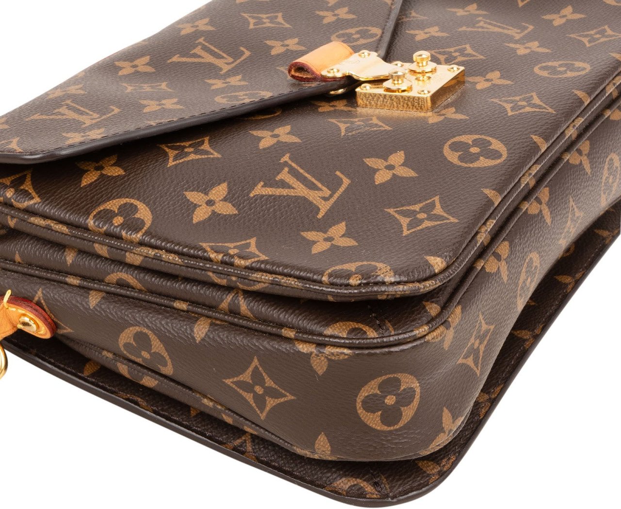 Louis Vuitton Monogram Canvas Pochette Métis Handbag Bruin