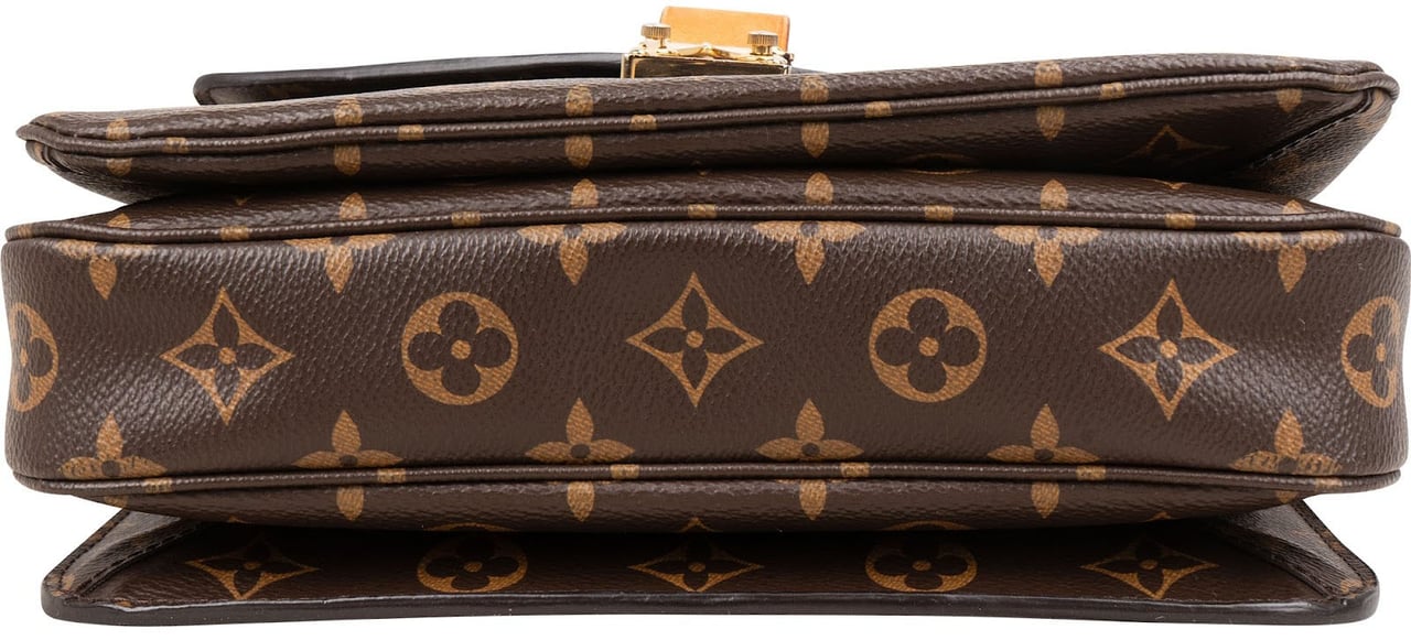 Louis Vuitton Monogram Canvas Pochette Métis Handbag Bruin