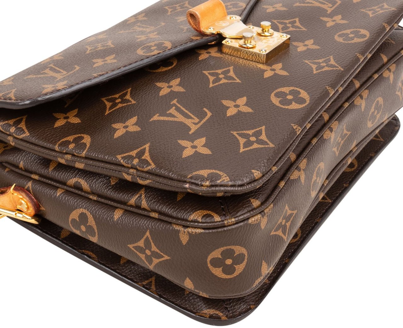 Louis Vuitton Monogram Canvas Pochette Métis Handbag Bruin