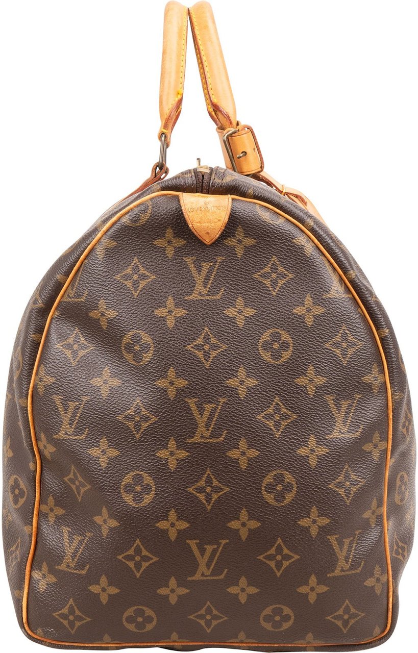 Louis Vuitton Monogram Canvas Keepall 50 Travel Bag Bruin