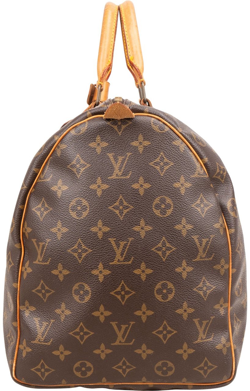 Louis Vuitton Monogram Canvas Keepall 50 Travel Bag Bruin