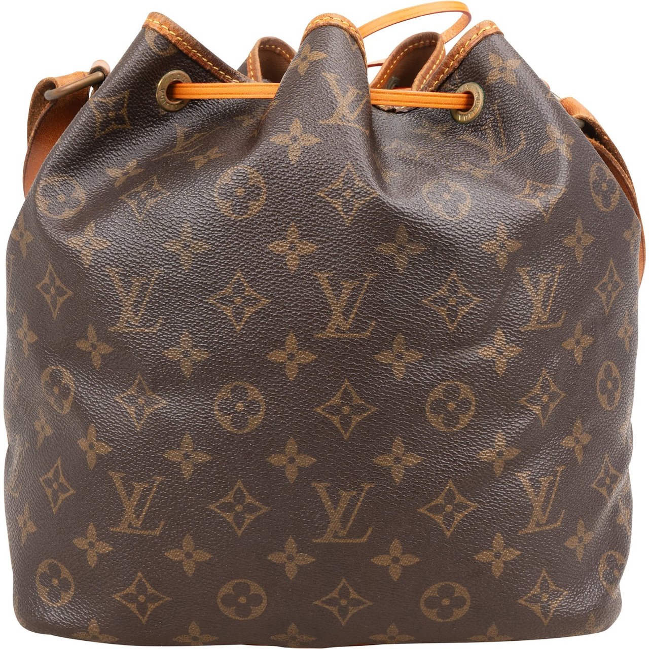 Louis Vuitton Monogram Canvas Sac Noé Petit Shoulder Bag Bruin
