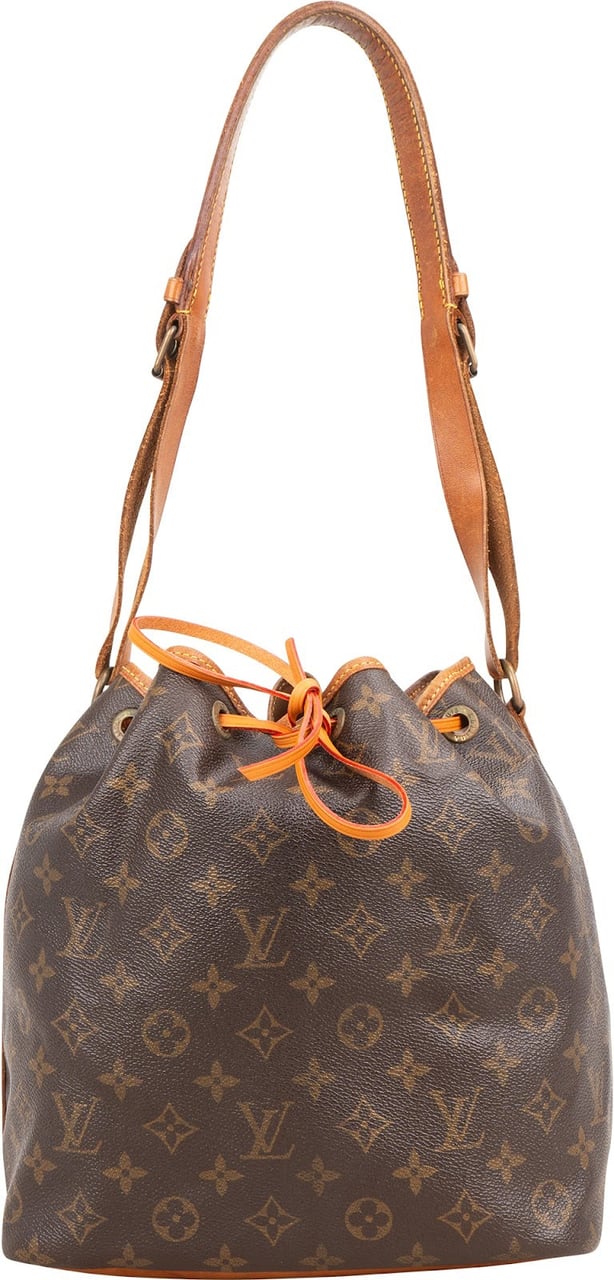Louis Vuitton Monogram Canvas Sac Noé Petit Shoulder Bag Bruin