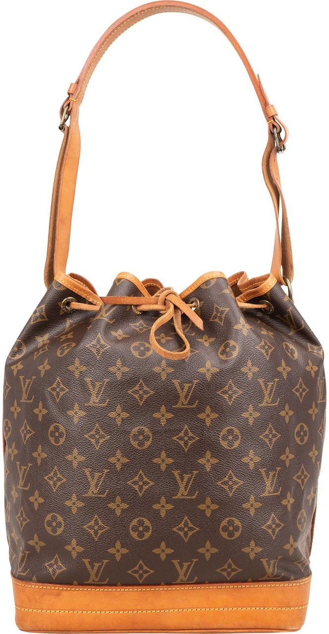 Louis Vuitton Monogram Canvas Sac Noé Grande Shoulder Bag Bruin