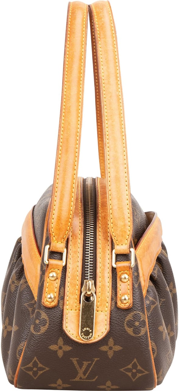Louis Vuitton Monogram Canvas Clara Handbag Bruin