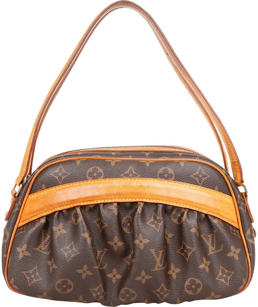 Louis Vuitton Monogram Canvas Clara Handbag Bruin