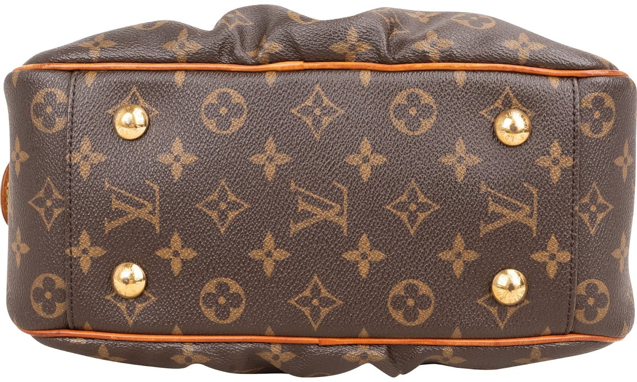 Louis Vuitton Monogram Canvas Clara Handbag Bruin