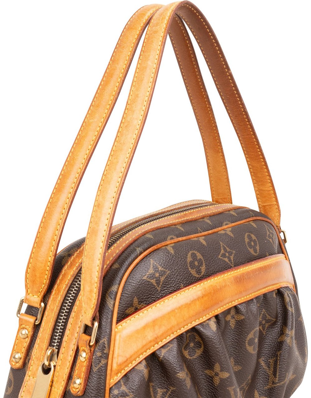 Louis Vuitton Monogram Canvas Clara Handbag Bruin