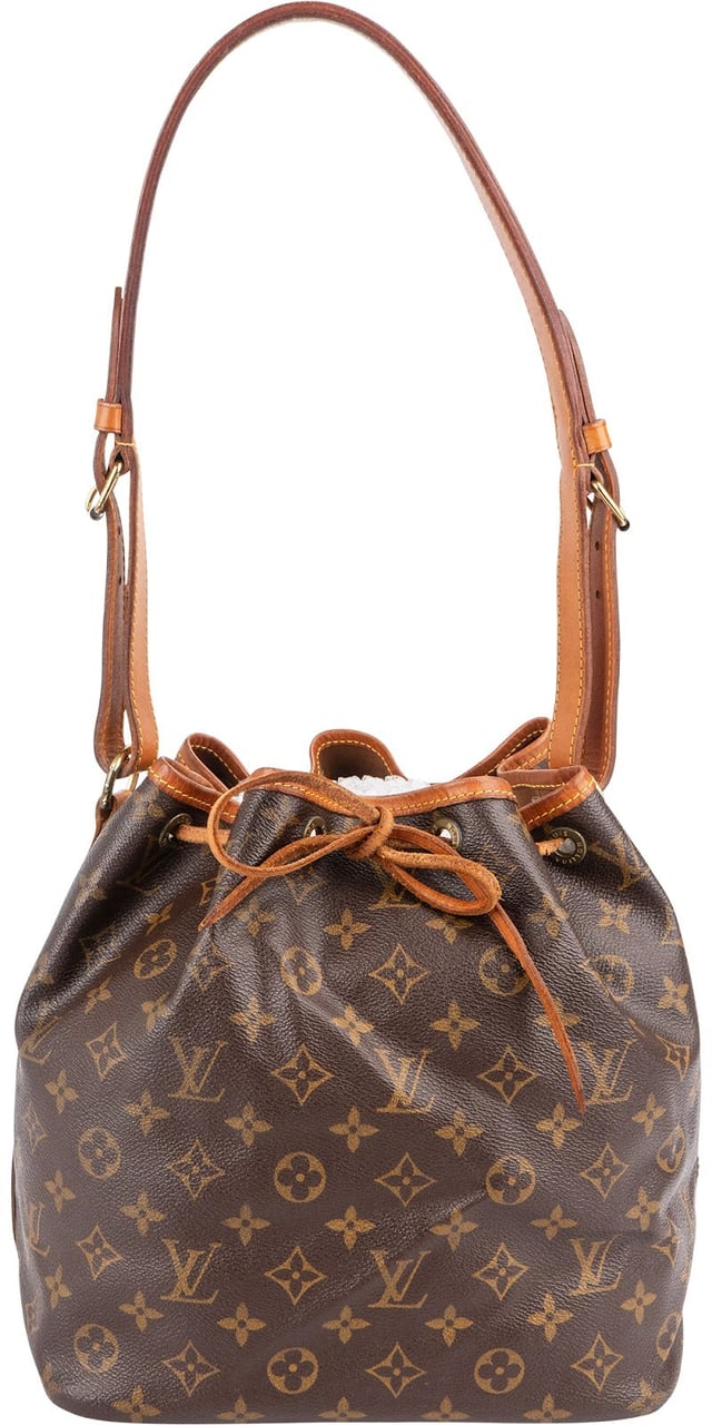 Louis Vuitton Monogram Canvas Sac Noé Petit Shoulder Bag Bruin