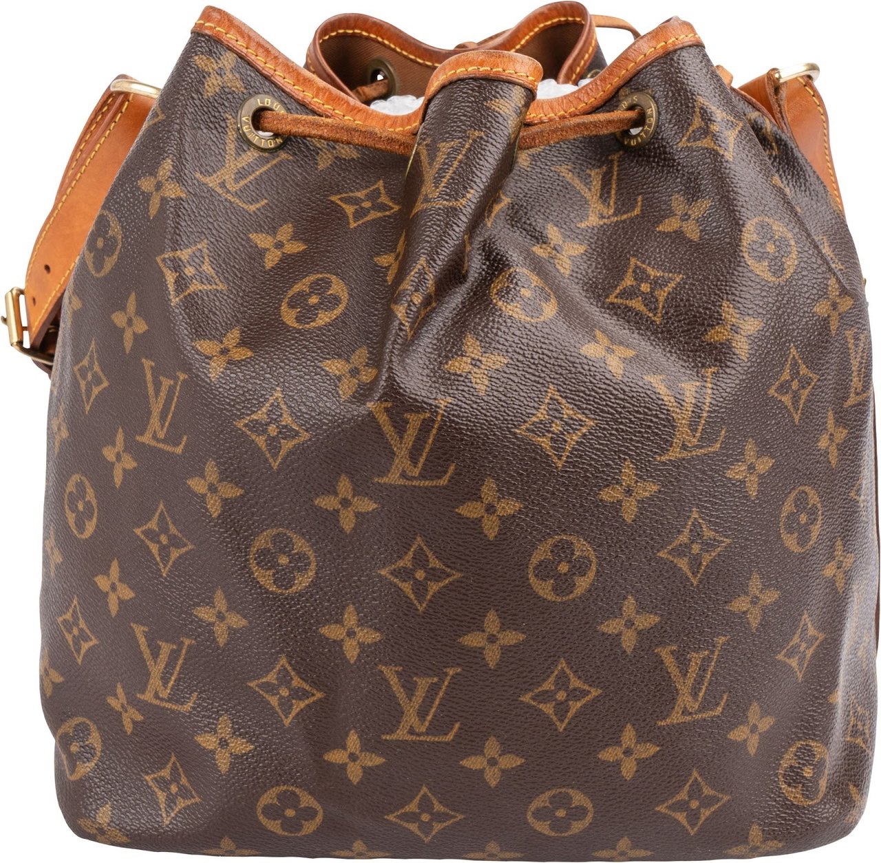 Louis Vuitton Monogram Canvas Sac Noé Petit Shoulder Bag Bruin