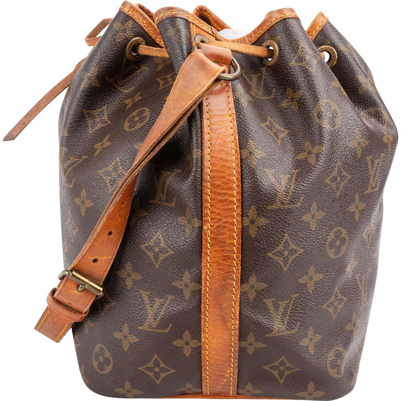 Louis Vuitton Monogram Canvas Sac Noé Petit Shoulder Bag Bruin